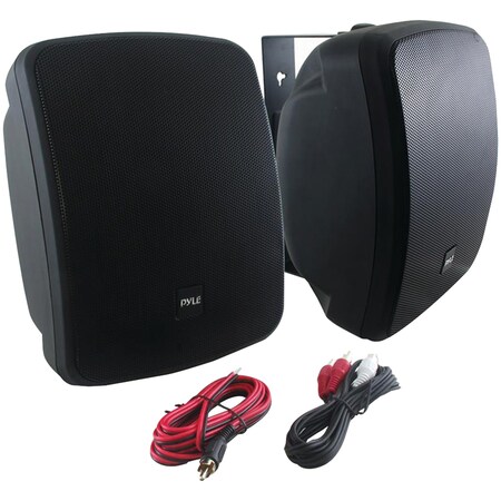 Pyle Indoor/Outdoor 5.25" 600W Bluetooth Speaker System (Black) PDWR54BTB